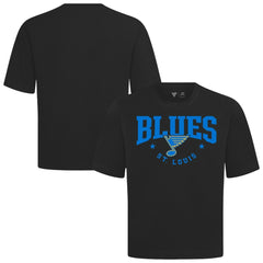 NHL Black St. Louis Blues Levelwear Luxe Signature Knit T-Shirt