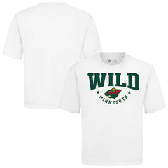 NHL White Minnesota Wild Levelwear Luxe Signature Knit T-Shirt