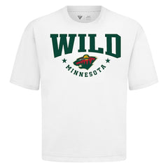 NHL White Minnesota Wild Levelwear Luxe Signature Knit T-Shirt