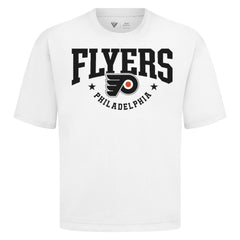 NHL White Philadelphia Flyers Levelwear Luxe Signature Knit T-Shirt