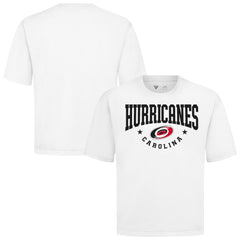 NHL White Carolina Hurricanes Levelwear Luxe Signature Knit T-Shirt