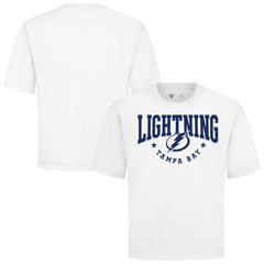 NHL White Tampa Bay Lightning Levelwear Luxe Signature Knit T-Shirt