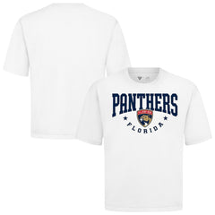 NHL White Florida Panthers Levelwear Luxe Signature Knit T-Shirt