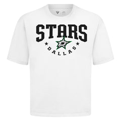 NHL White Dallas Stars Levelwear Luxe Signature Knit T-Shirt