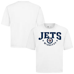 NHL White Winnipeg Jets Levelwear Luxe Signature Knit T-Shirt