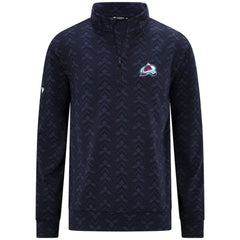 NHL Navy Colorado Avalanche Levelwear Chameleon Quarter-Zip Sweatshirt