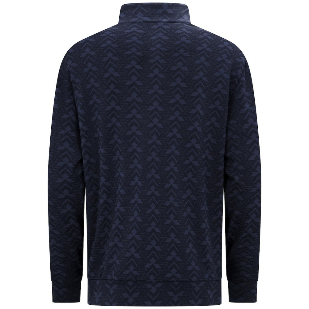 NHL Navy Ottawa Senators Levelwear Chameleon Quarter-Zip Sweatshirt