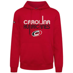 NHL Red Carolina Hurricanes Levelwear Podium Lanes Hoodie