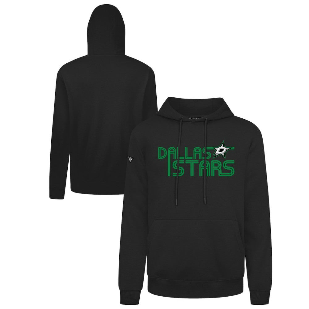 NHL Black Dallas Stars Levelwear Podium Lanes Hoodie