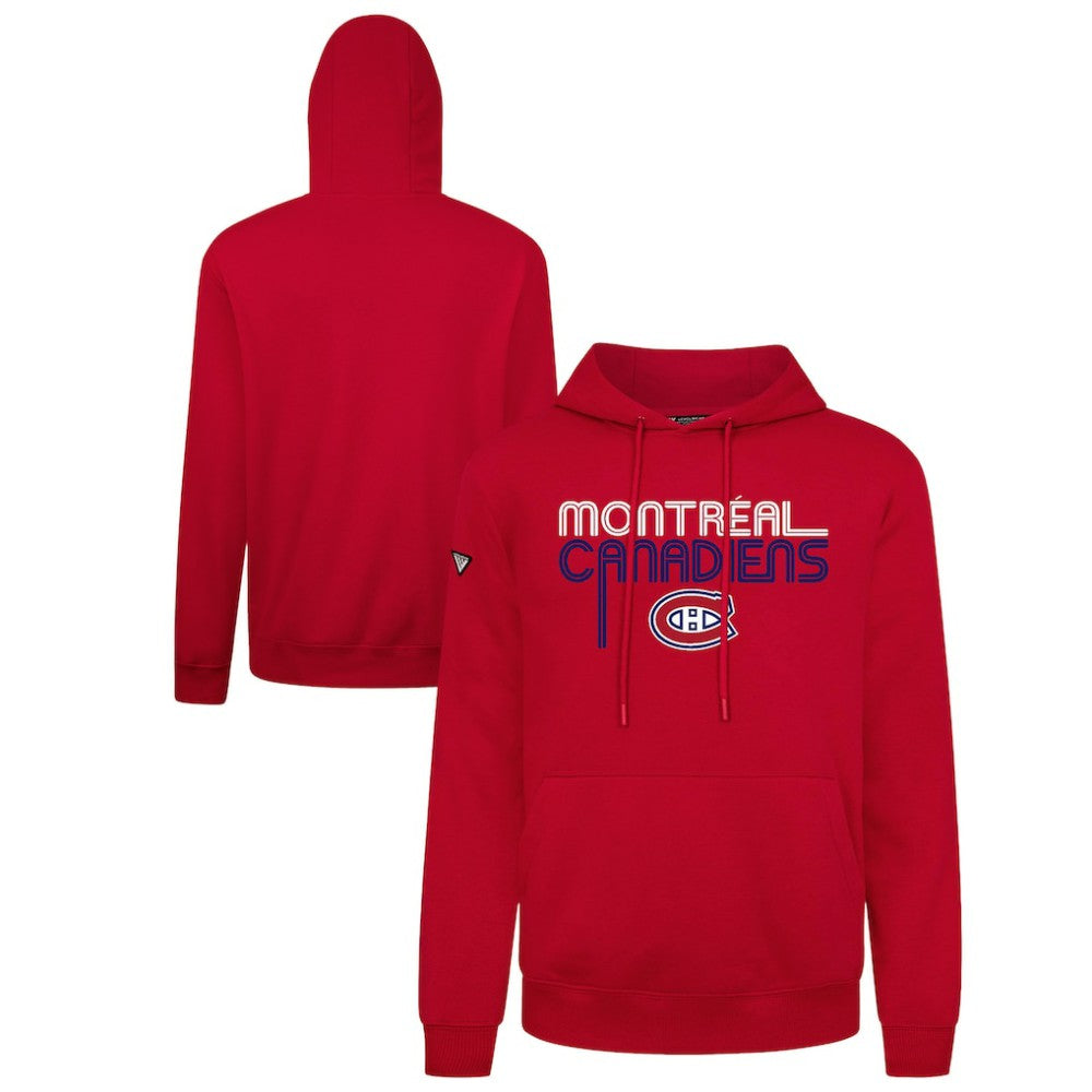NHL Red Montreal Canadiens Levelwear Podium Lanes Hoodie