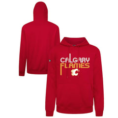 NHL Red Calgary Flames Levelwear Podium Lanes Hoodie