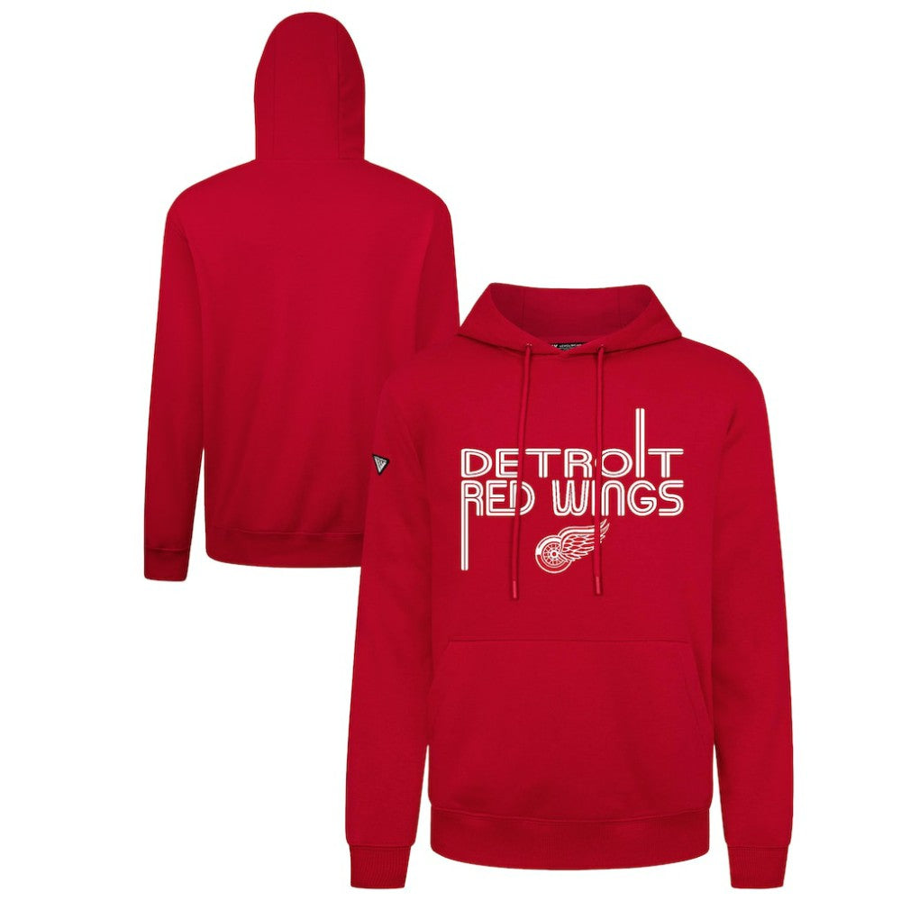 NHL Red Detroit Red Wings Levelwear Podium Lanes Hoodie