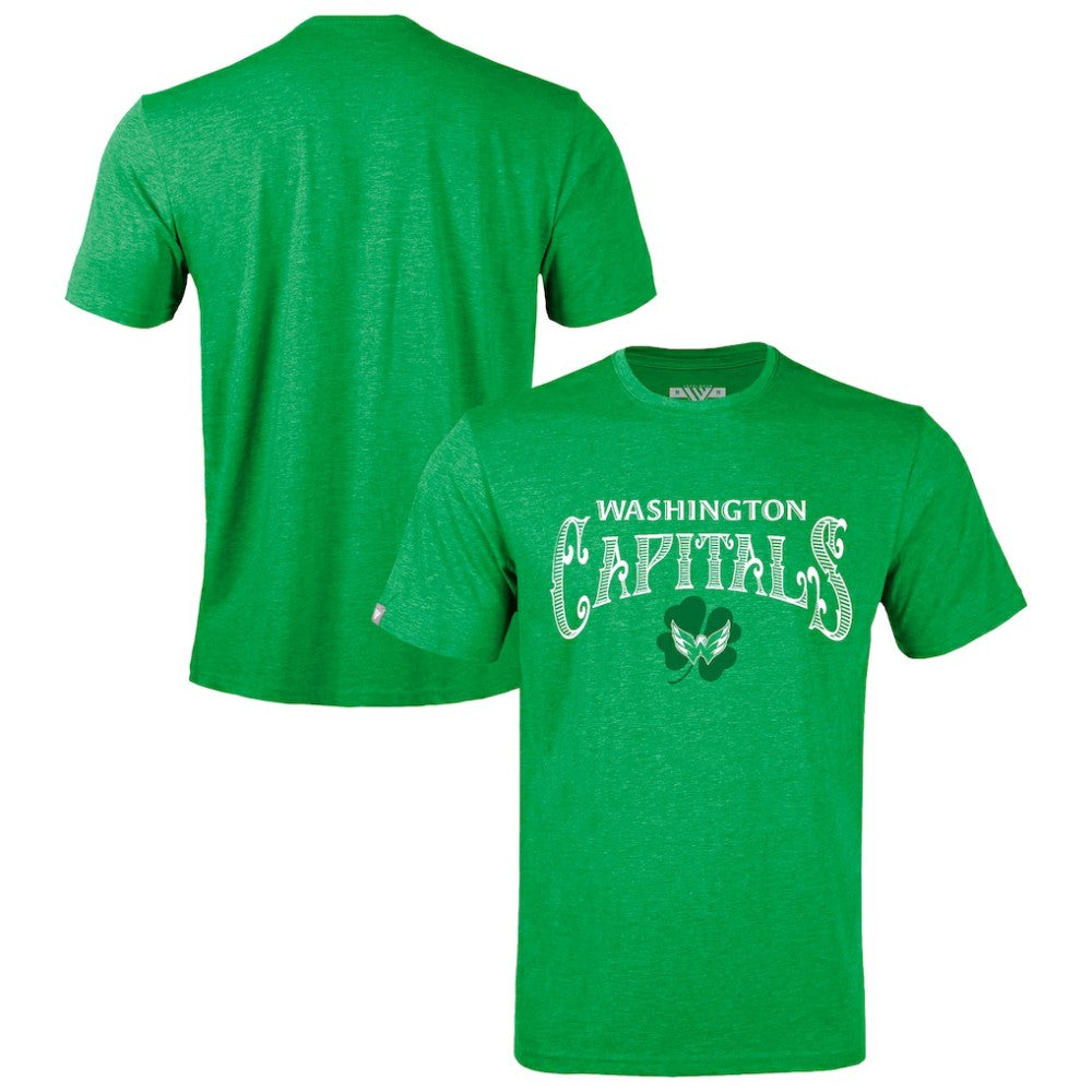 NHL Green Washington Capitals Levelwear St. Patrick's Day Richmond T-Shirt