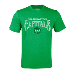 NHL Green Washington Capitals Levelwear St. Patrick's Day Richmond T-Shirt