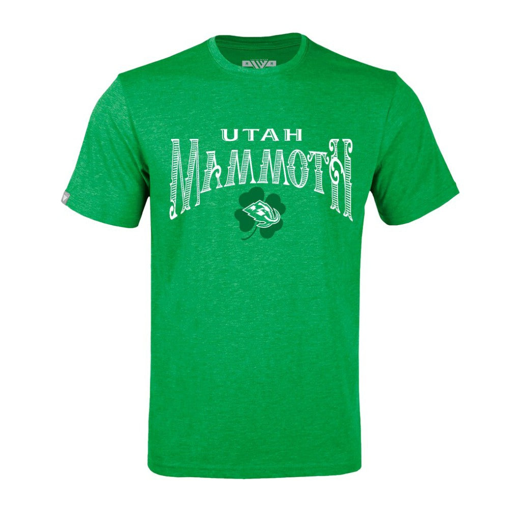 NHL Green Utah Mammoth Levelwear St. Patrick's Day Richmond T-Shirt