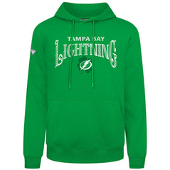 NHL Green Tampa Bay Lightning Levelwear St. Patrick's Day Podium Hoodie