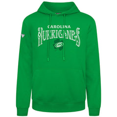 NHL Green Carolina Hurricanes Levelwear St. Patrick's Day Podium Hoodie