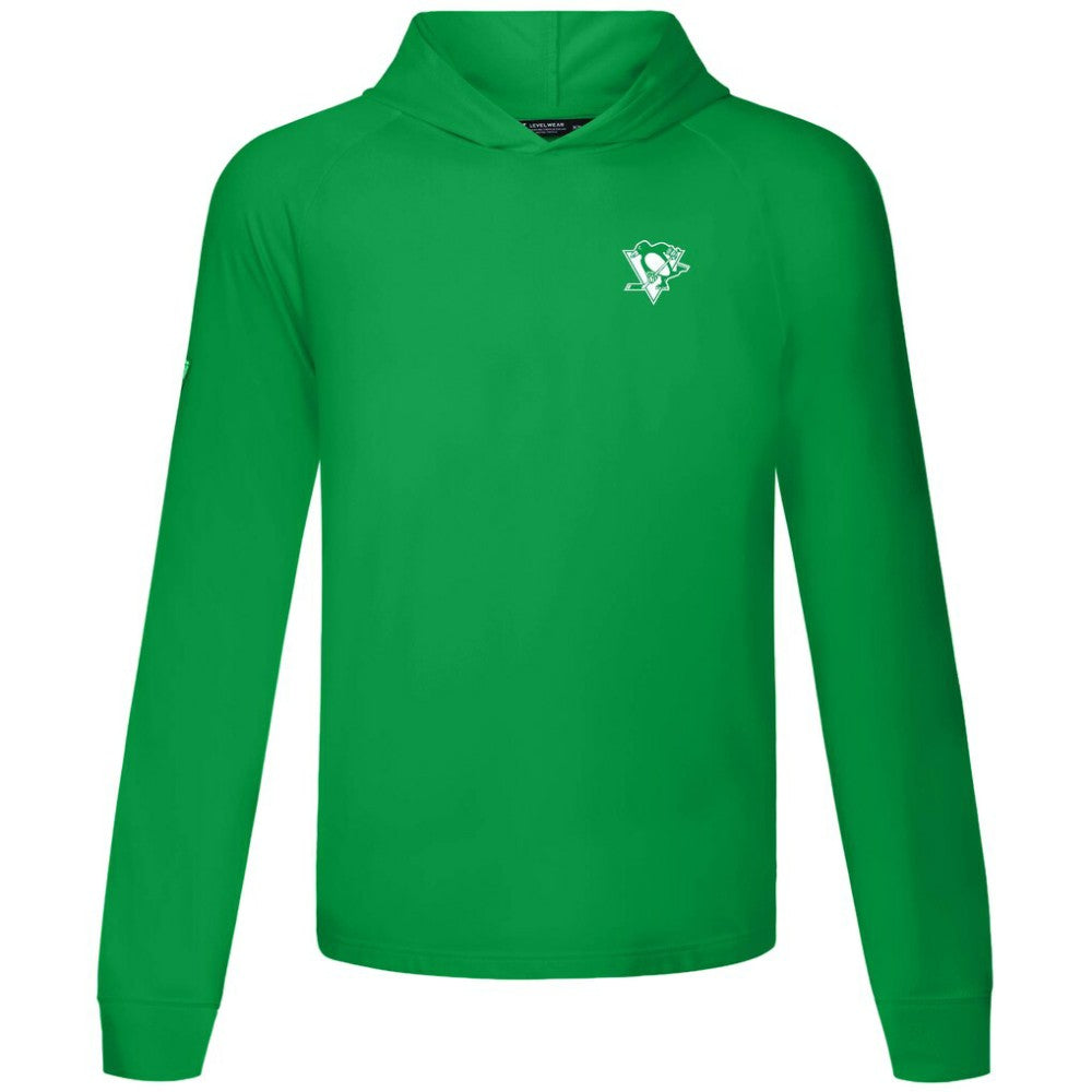 NHL Green Pittsburgh Penguins Levelwear St. Patrick's Day Dimension Hoodie