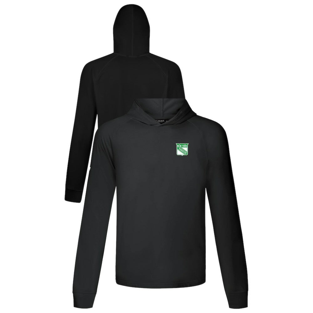 NHL Black New York Rangers Levelwear St. Patrick's Day Dimension Hoodie