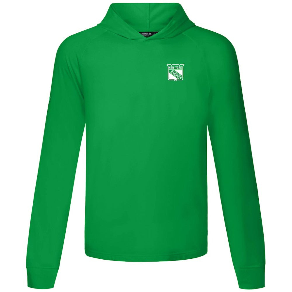 NHL Green New York Rangers Levelwear St. Patrick's Day Dimension Hoodie
