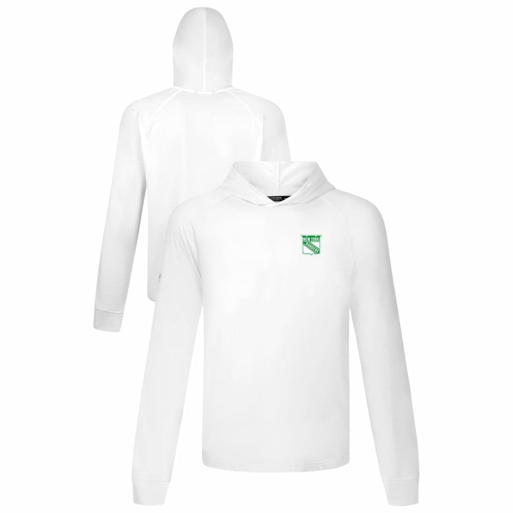 NHL White New York Rangers Levelwear St. Patrick's Day Dimension Hoodie