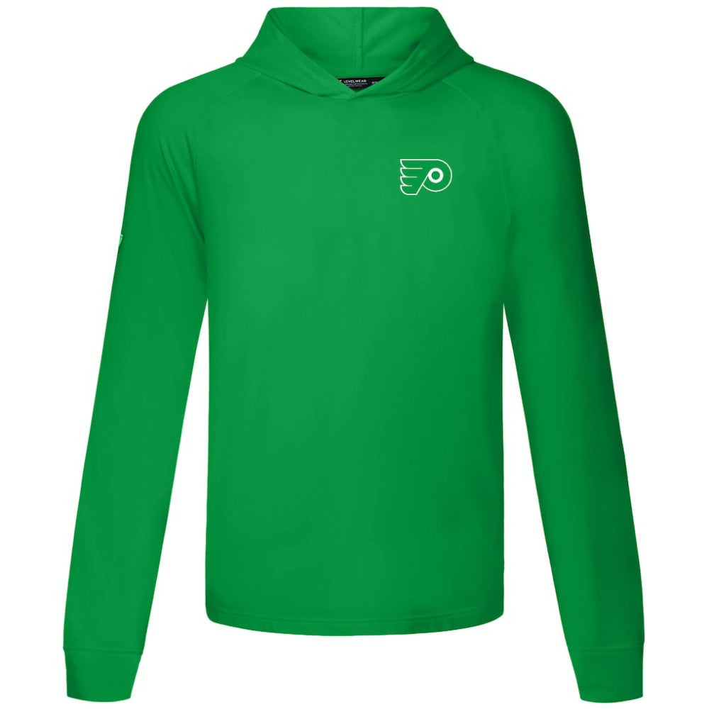 NHL Green Philadelphia Flyers Levelwear St. Patrick's Day Dimension Hoodie
