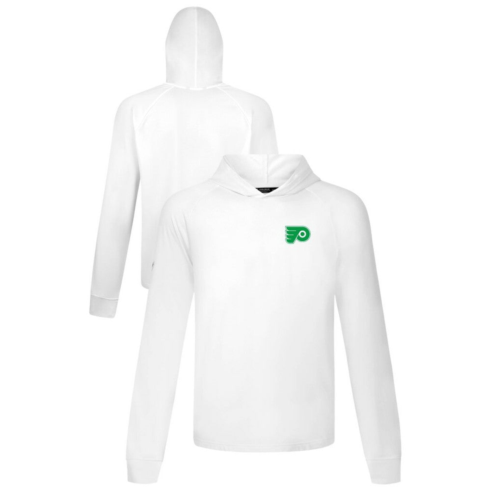 NHL White Philadelphia Flyers Levelwear St. Patrick's Day Dimension Hoodie