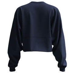 Spirit Jersey Women's Super Bowl LX s Cropped Long Sleeve T-Shirt - Seattle Seahawks
