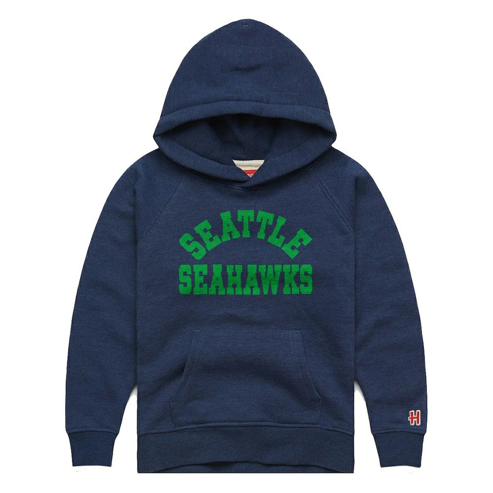 Homage Youth Classic Tri-Blend Hoodie - Seattle Seahawks