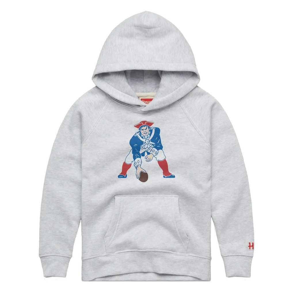 Homage Youth 1979 Tri-Blend Hoodie - New England Patriots