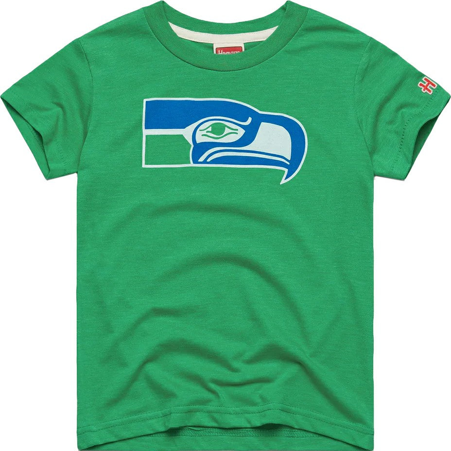 Homage Youth 1976 Tri-Blend T-Shirt - Seattle Seahawks