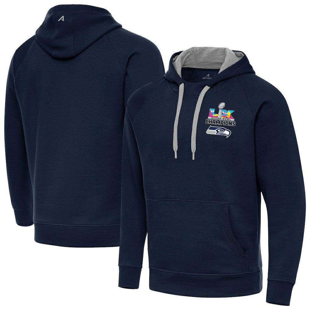 Antigua Super Bowl LX s Victory Hoodie - Seattle Seahawks