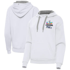 Antigua Women's Super Bowl LX s Victory Hoodie - Seattle Seahawks