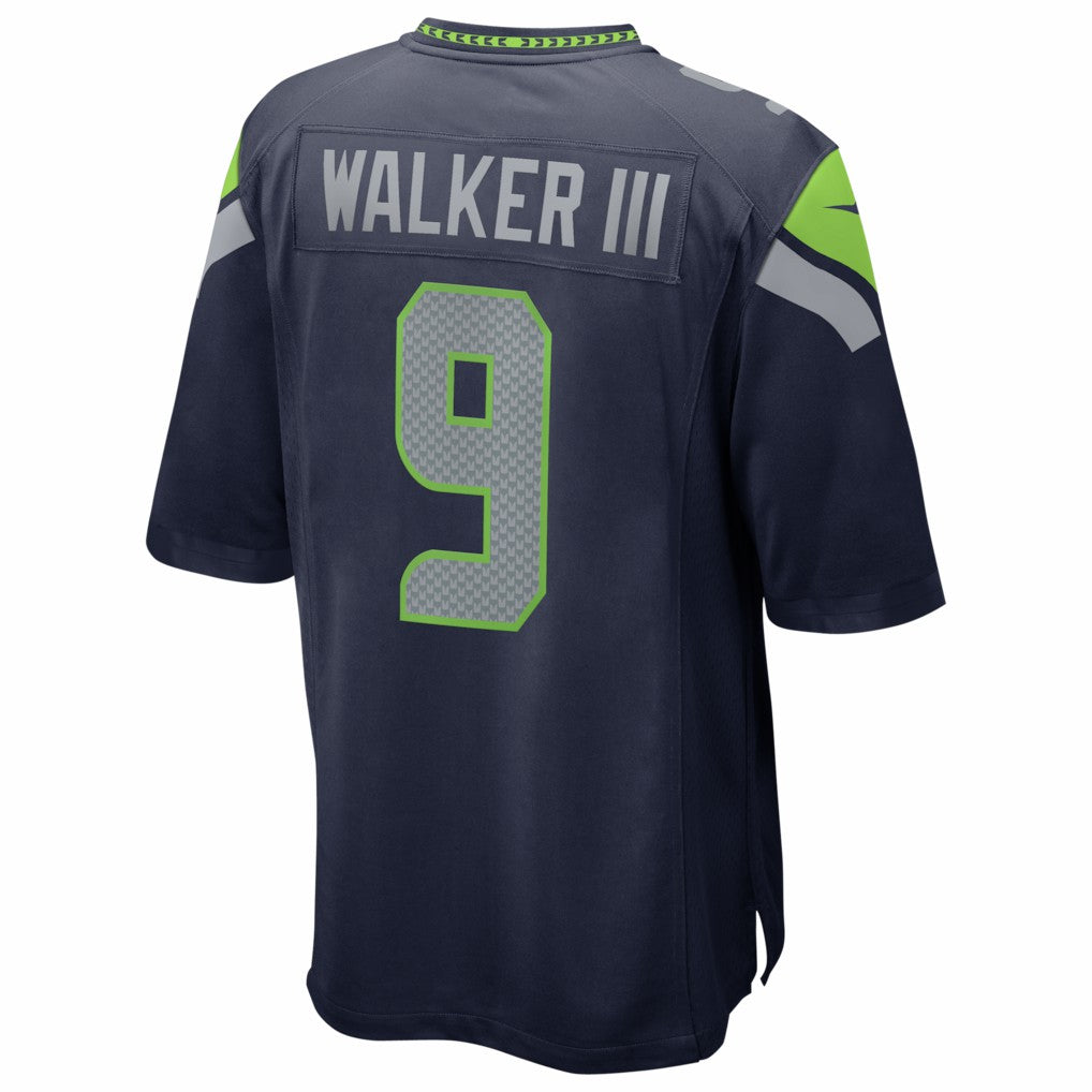 Kenneth Walker III  Super Bowl LX Patch Game Jersey - Seattle Seahawks