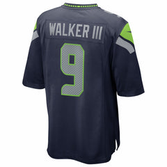 Kenneth Walker III  Super Bowl LX Patch Game Jersey - Seattle Seahawks