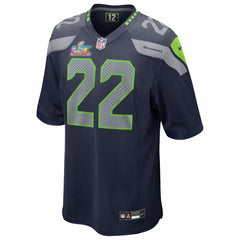 Rashid Shaheed  Super Bowl LX Patch Game Jersey - Seattle Seahawks