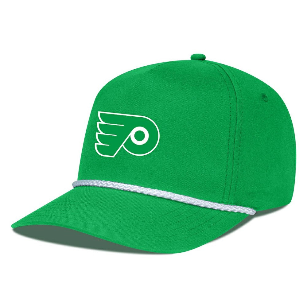 NHL Kelly Green Philadelphia Flyers Levelwear St. Patrick's Day Gambit Rope Adjustable Hat