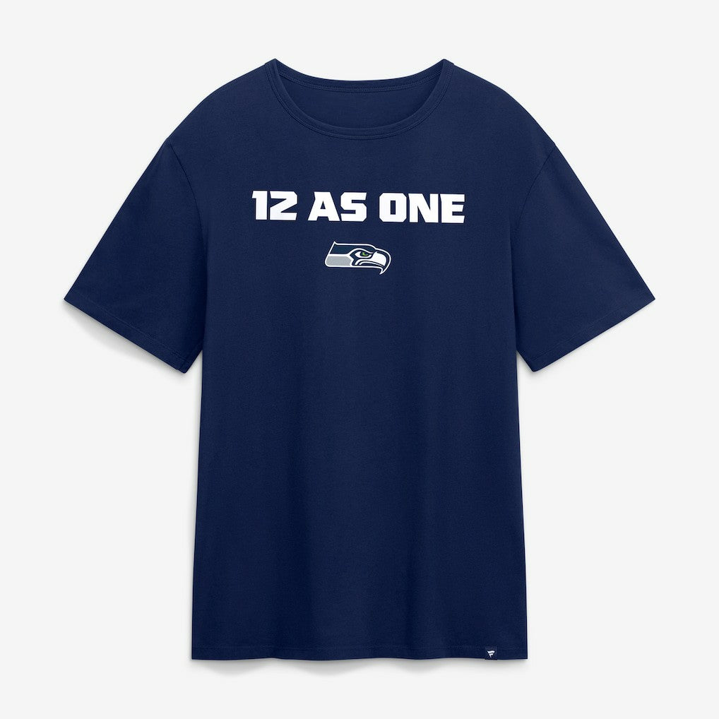 Super Bowl LX 12 as One T-Shirt - Seattle Seahawks