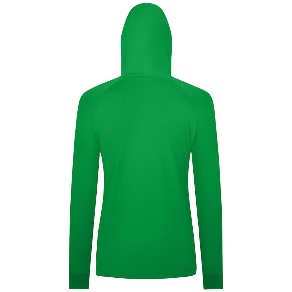 NHL Kelly Green Boston Bruins Levelwear Women's St. Patrick's Day Slender Raglan Hoodie