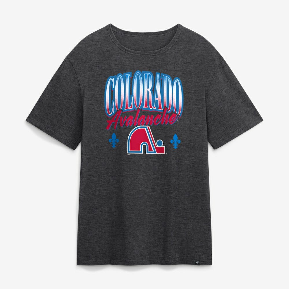 NHL Charcoal Colorado Avalanche Hometown Graphic T-Shirt