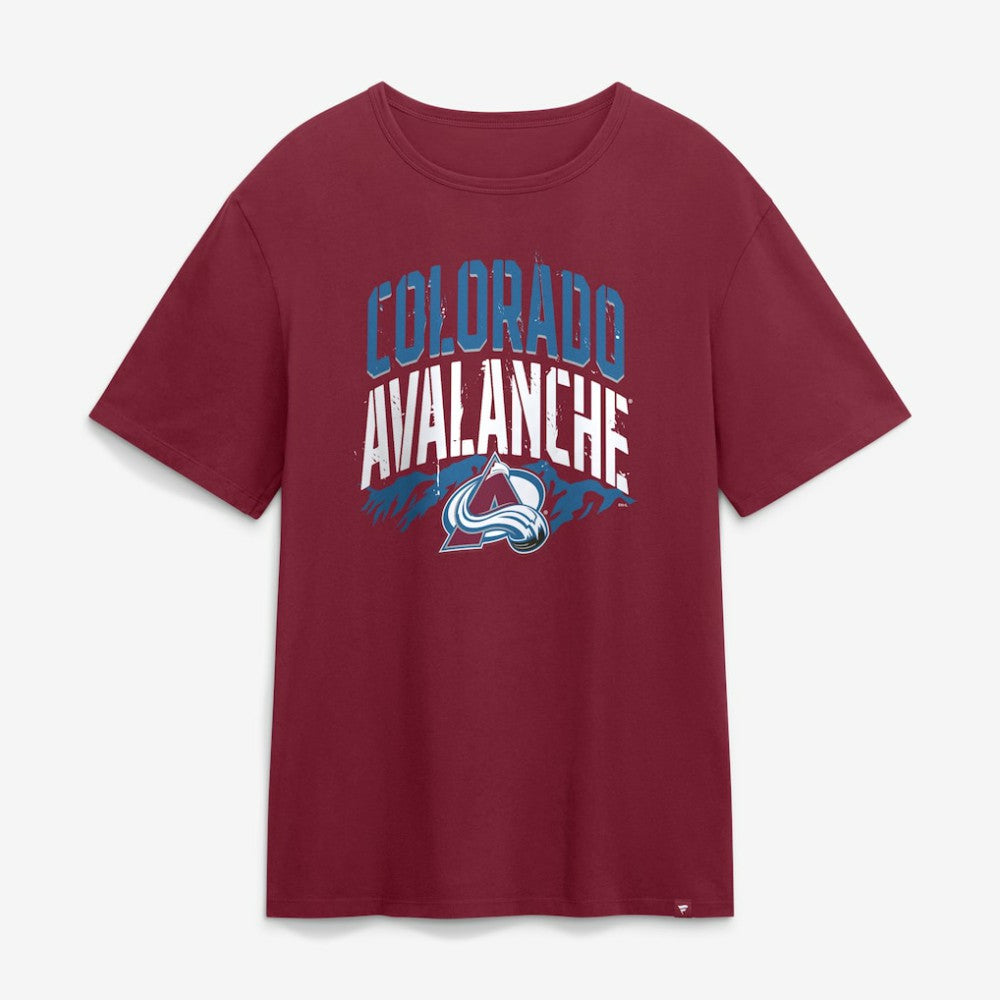 NHL Burgundy Colorado Avalanche Hometown Graphic T-Shirt