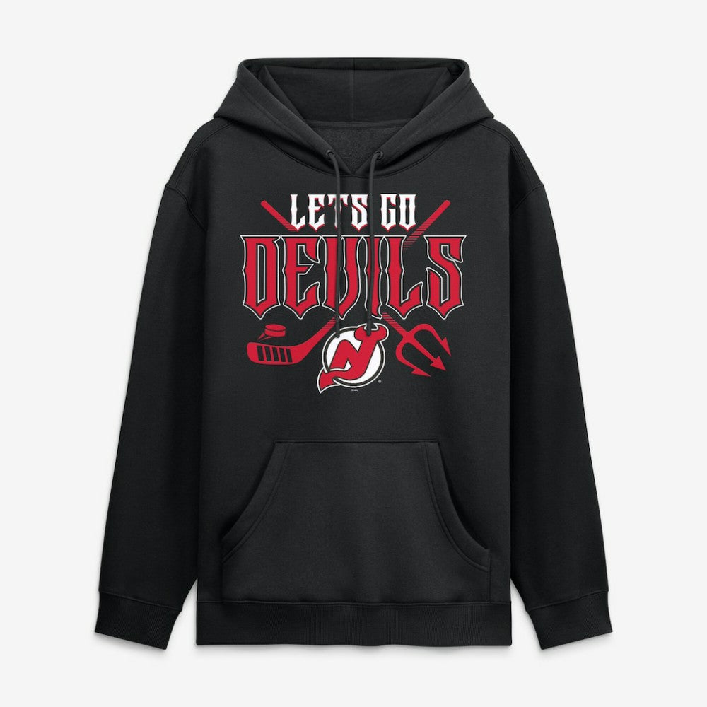 NHL Black New Jersey Devils Hometown Graphic Hoodie