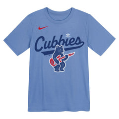 MLB Chicago Cubs Nike Preschool Electric Bear Alternate T-Shirt