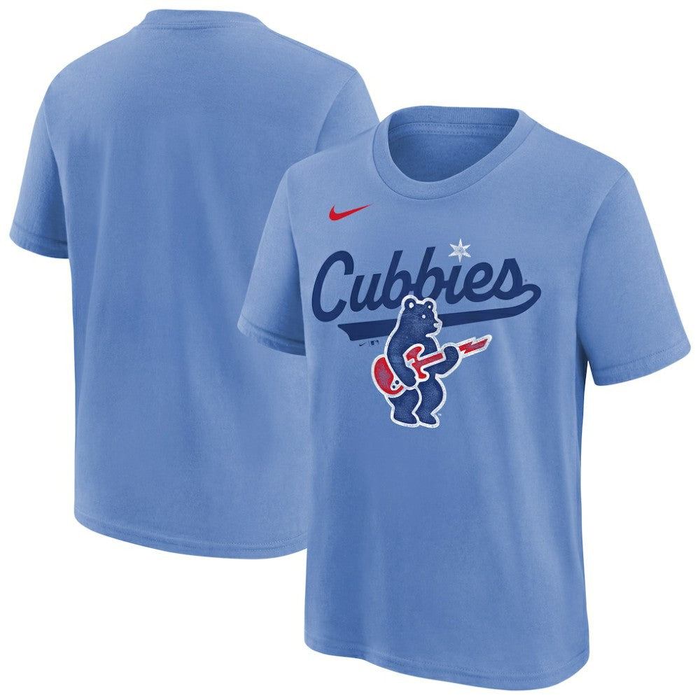 MLB Chicago Cubs Nike Youth Electric Bear Alternate T-Shirt