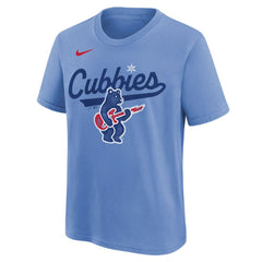 MLB Chicago Cubs Nike Youth Electric Bear Alternate T-Shirt