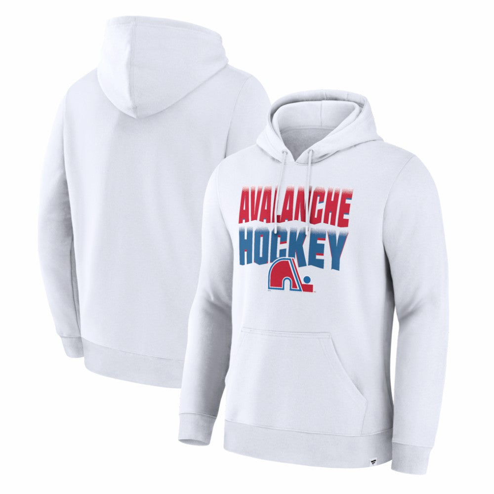 NHL White Colorado Avalanche Hometown Graphic Hoodie