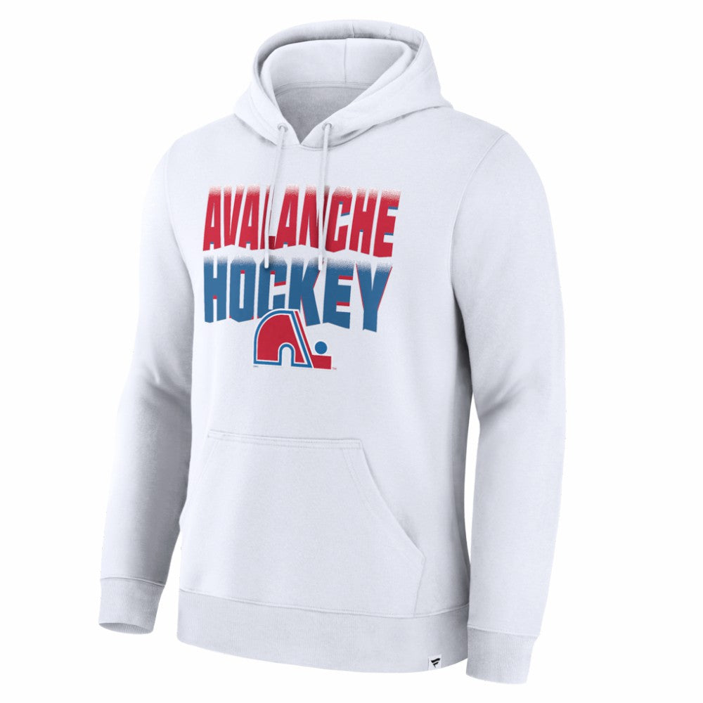 NHL White Colorado Avalanche Hometown Graphic Hoodie