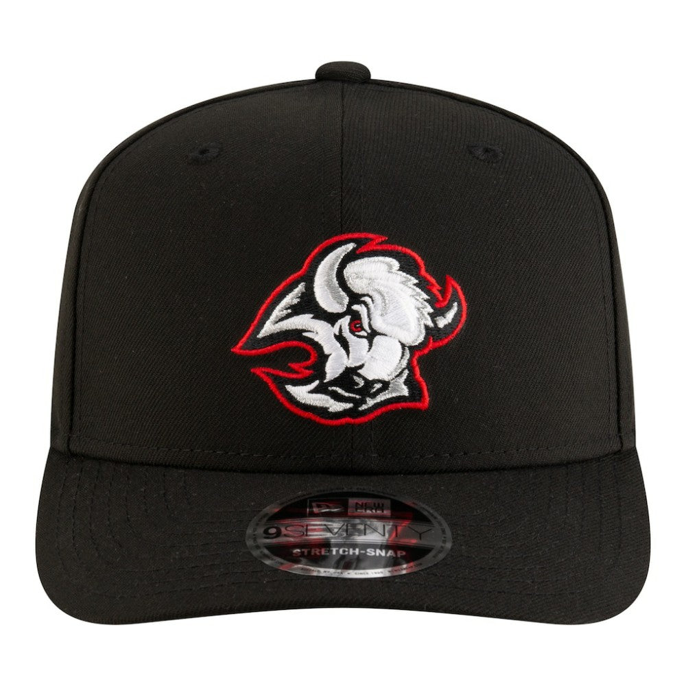 NHL Black Buffalo Sabres New Era 9SEVENTY Adjustable Hat
