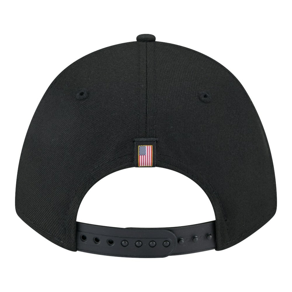 NHL Black Buffalo Sabres New Era Game Day Stealth Flag 9FORTY A-Frame Adjustable Hat