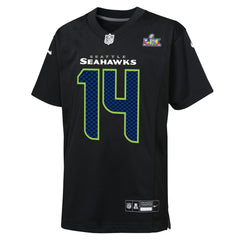 Sam Darnold  Youth Super Bowl LX Carbon Fashion Game Jersey - Seattle Seahawks
